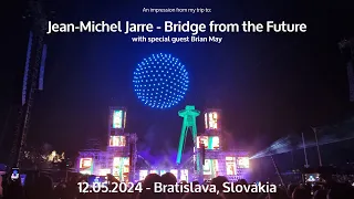 Jean-Michel Jarre - Bridge from the Future (feat. Brian May) - 12.05.2024 - Bratislava, Slovakia