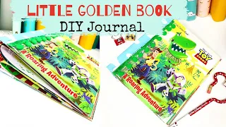 DIY JUNK JOURNAL TUTORIAL | How To Make A Journal From A Little Golden Book