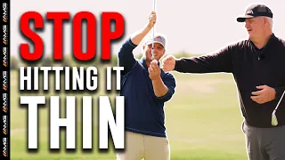 [SIMPLE FIX 🔨] Stop Hitting Thin Shots During Your Golf Game 🛑