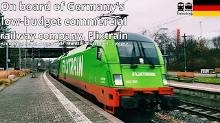 Flixtrain in Germany, the more affordable intercity trains. What it's like to travel by Flixtrain?