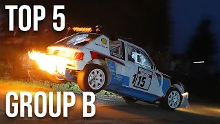 Top 5 Group B Rally Cars [WRC Killer Bs]