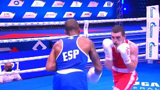 Day 6 (63.5kg) CHRISTODOULOU Alexandros (CYP) vs  THIAM CREUS Adrian (ESP) | AIBA WCHs 2021