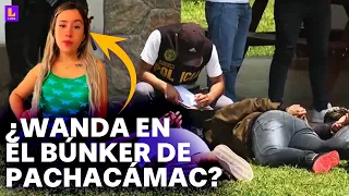 Wanda del Valle habría estado en el búnker de Pachacamac: Los hallazgos de policía tras intervención