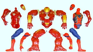 Assemble Toys ~ Spider-Man, IronMan And IronBuster ~ Avengers Marvel Toys