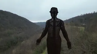 Guardian of the Valleys: Exploring the Six Bells Mining Memorial from Above 🏴 | Drone Tour!