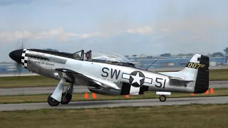 ScaleWings SW-51 Carbon Mustang - Oshkosh 2023 - Wednesday