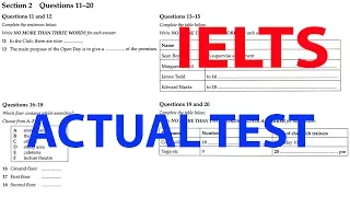 IELTS LISTENING PRACTICE TEST 2017 WITH ANSWERS and AUDIOSCRIPTS | IELTS ACTUAL TEST 61