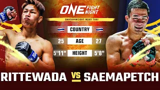 Sweet Revenge 😈 Rittewada vs. Saemapetch II | Muay Thai Full Fight