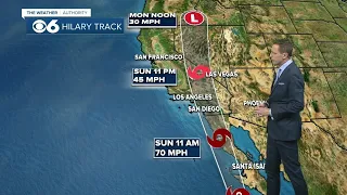 Tropical update: Hurricane Hilary in the Pacific, many areas of interest in the Atlantic