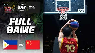 Philippines v China | Men | Full Game | FIBA 3x3 Asia Cup 2022