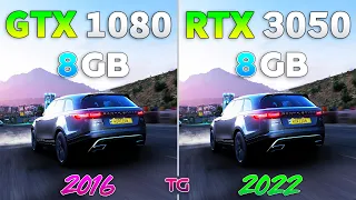 GTX 1080 vs RTX 3050 - Test in 10 Games