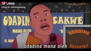 Odading mang oleh versi kartun (by kolor ceplok)