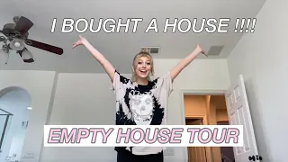 I BOUGHT A HOUSE ! ( Empty House Tour )