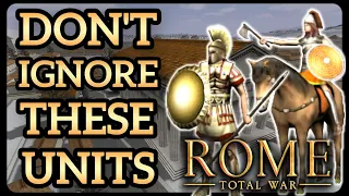 Rome Total War: Top 5 Underrated Units Players Should Use More