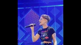 Halsey in Jingle Ball at the Xcel Energy Center in St.-Paul, MN 3rd December 2018