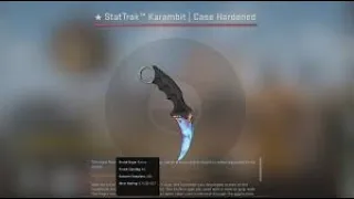 UNBOXING PATTERN 387 TIER 1 BLUE GEM KARAMBIT ($1,500,000+)