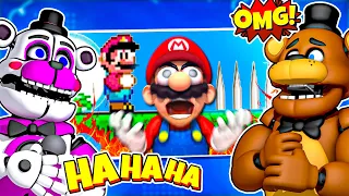 Freddy and Funtime Freddy REACT to SMG4: Mario Plays Unfair Mario