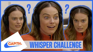 Margot Robbie & Diego Calva Take On Our Chaotic Babylon Whisper Challenge | Capital