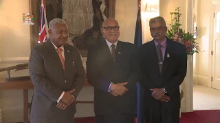Fijian President officiates the Swearing-In Ceremony for Assistant Minister Hon. Viam Pillay