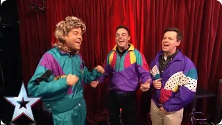 FIRST LOOK: Ant & Dec and Stephen throwback to the 80s | BGMT 2019