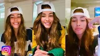 Madison Beer - Live | Fun Live Showing her Thrift Outfits and Talking with Fans | November 20, 2020