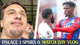 Tanganga See's RED as Palace Embarrass Spurs!! Crystal Palace 3 Tottenham 0 [MATCH DAY VLOG]