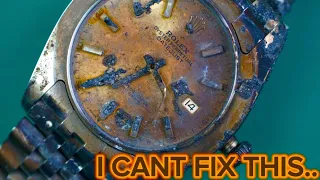 Fire damaged Rolex restoration - PT1 “The breakdown”