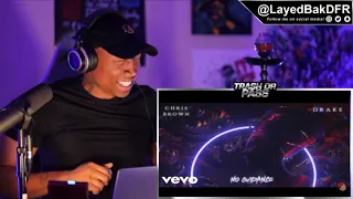 TRASH or PASS! Chris Brown ft Drake (No Guidance) [REACTION!!!]