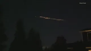 Scientists and onlookers react to rocket debris streaking over PNW sky