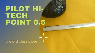 Luxor Pilot Hi-Tech point 0.5mm pen || The Perfect Review || An Absolute classic Roller ball pen ||