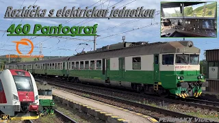 Rozlúčka s elektrickou jednotkou 460 Pantograf 🚃 ► Súbežná jazda 🚅 ► Farewell to ZSSK 460