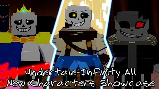 THIS GAME GOT A LOT OF UPDATES! Undertale Infinity All New Characters Showcase