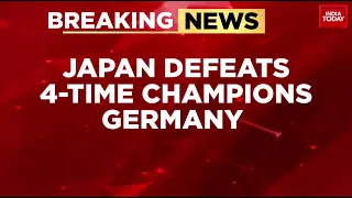 Japan Beats Germany 2-1 In World Cup