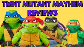 Playmates Toys Teenage Mutant Ninja Turtles Mutant Mayhem Basic Figures Review