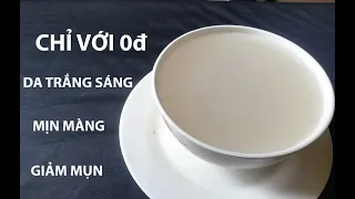 Mặt nạ nước vo gạo - tận dụng nước vo gạo vứt đi làm trắng da miễn phí tại nhà