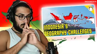 Tinos Reacts To Why Indonesia Has the Best and Worst Geography in the World
