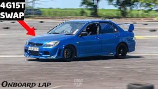 4G15T Swapped Lancer GLX onboard Trackday Circuit | Stade Anjalay (02 March)