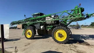 Забираем John Deere r4038 в Украину