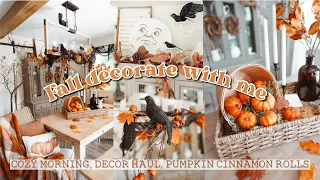 Fall Decorate With Me 2022🍂 Fall Dining Room | Fall Decor Haul +Cozy Day🍁