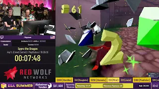 Spyro the Dragon [Any% (Crowd Control)] by Dayoman - #ESASummer23