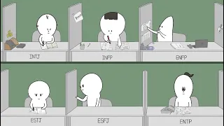 MBTI 독서실/시험기간 (MBTI 만화)