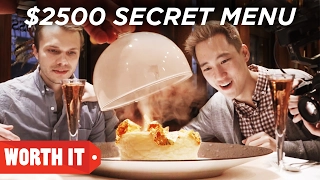 $7 Secret Menu Vs. $2,500 Secret Menu