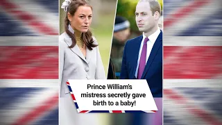 Prince William's mistress secretly gave birth to a baby! 😱 #shorts