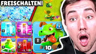 RATHAUS 9 MAXED? 😱 4 NEUE ZAUBER + BABYDRACHE KAUFEN! Clash of Clans Pay2Win