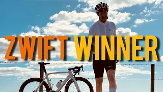 I'M BACK! MY FIRST ZWIFT WIN OF 2024!
