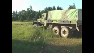 Amazing Russian Ukranian Monster Truck KRAZ 255 B 6x6