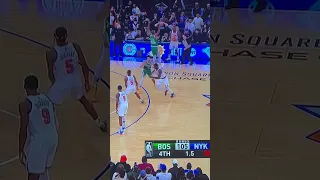 Knick game winning shot!