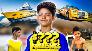 Así es la vida lujosa do Filho do CR7, Cristiano Ronaldo Junior | Mansiones, Yates, Fortuna...