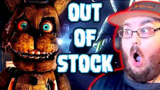 FNAF - OUT OF STOCK SONG LYRIC VIDEO - Dawko & DHeusta - Five Nights At Freddy's Song REACTION!!!