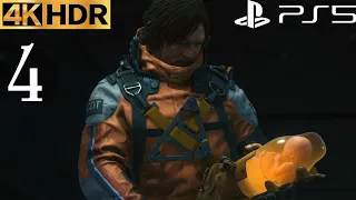 DEATH STRANDING DIRECTOR'S CUT (PS5) 4K 60FPS HDR Gameplay Part 4: Bridget (FULL GAME) No Commentary